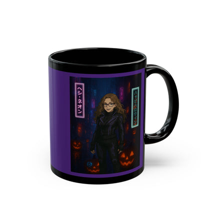 Hethyr Neon Purple Mug by CreepyCrafts.boo