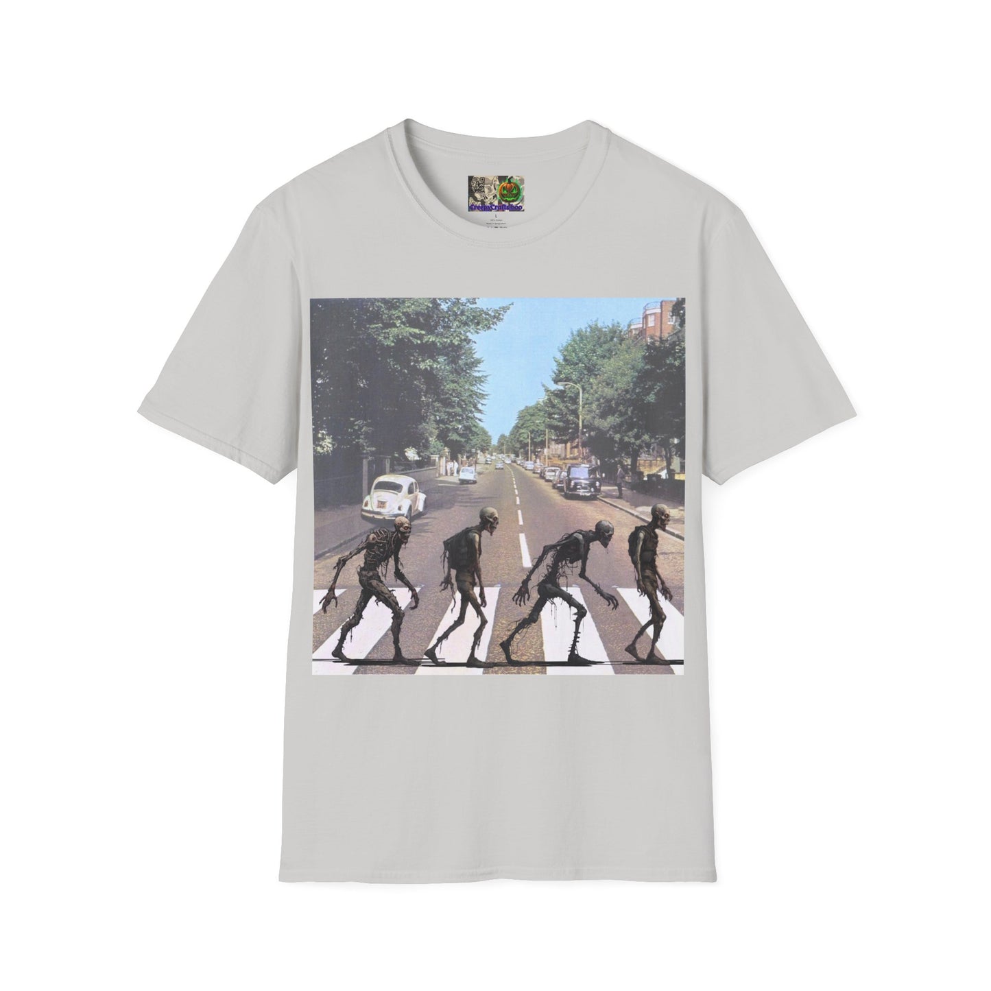 2-sided, Scabby Road Light colors Unisex T-Shirt by CreepyCrafts.boo
