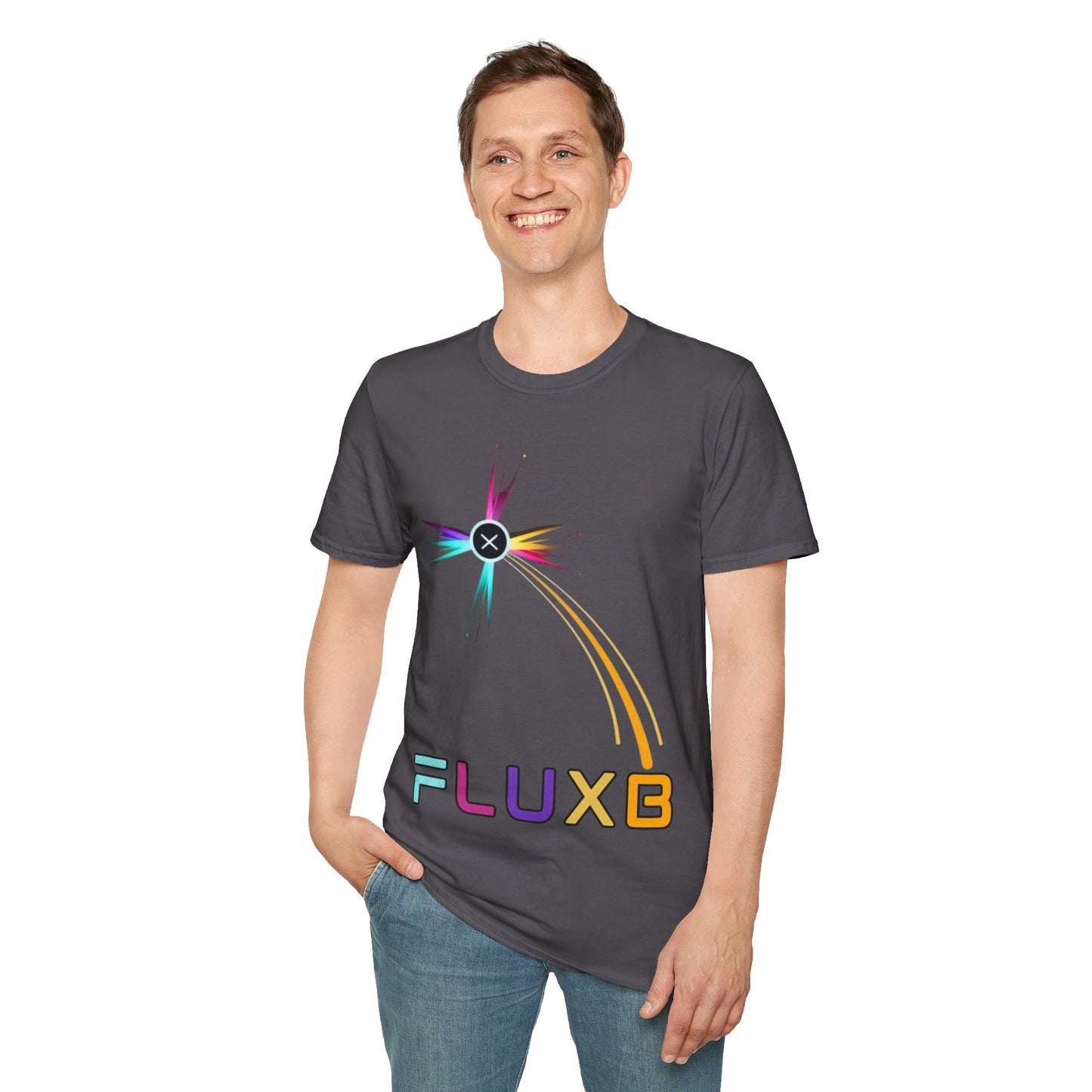 FluxBeam (FLUXB) DKcolors Unisex T-Shirt by cypherpunkgear