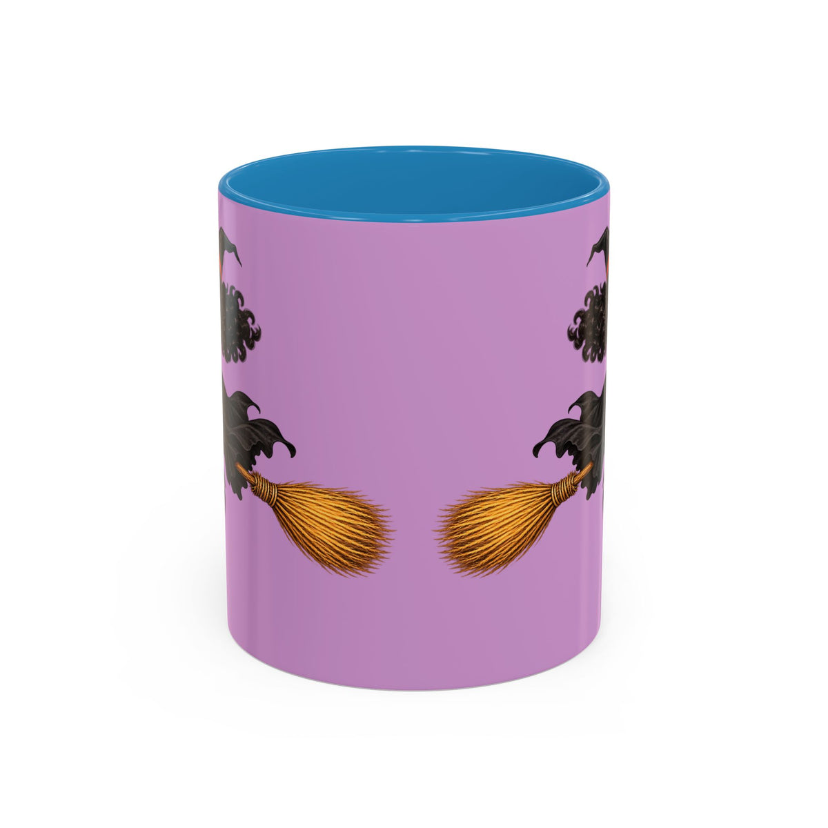 Velvet Vex Pink Accent Mug by CreepyCrafts.boo