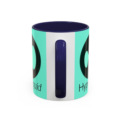 Hyperliquid Black font Light Hyperliquid Accent Mug by cypherpunkgear.com