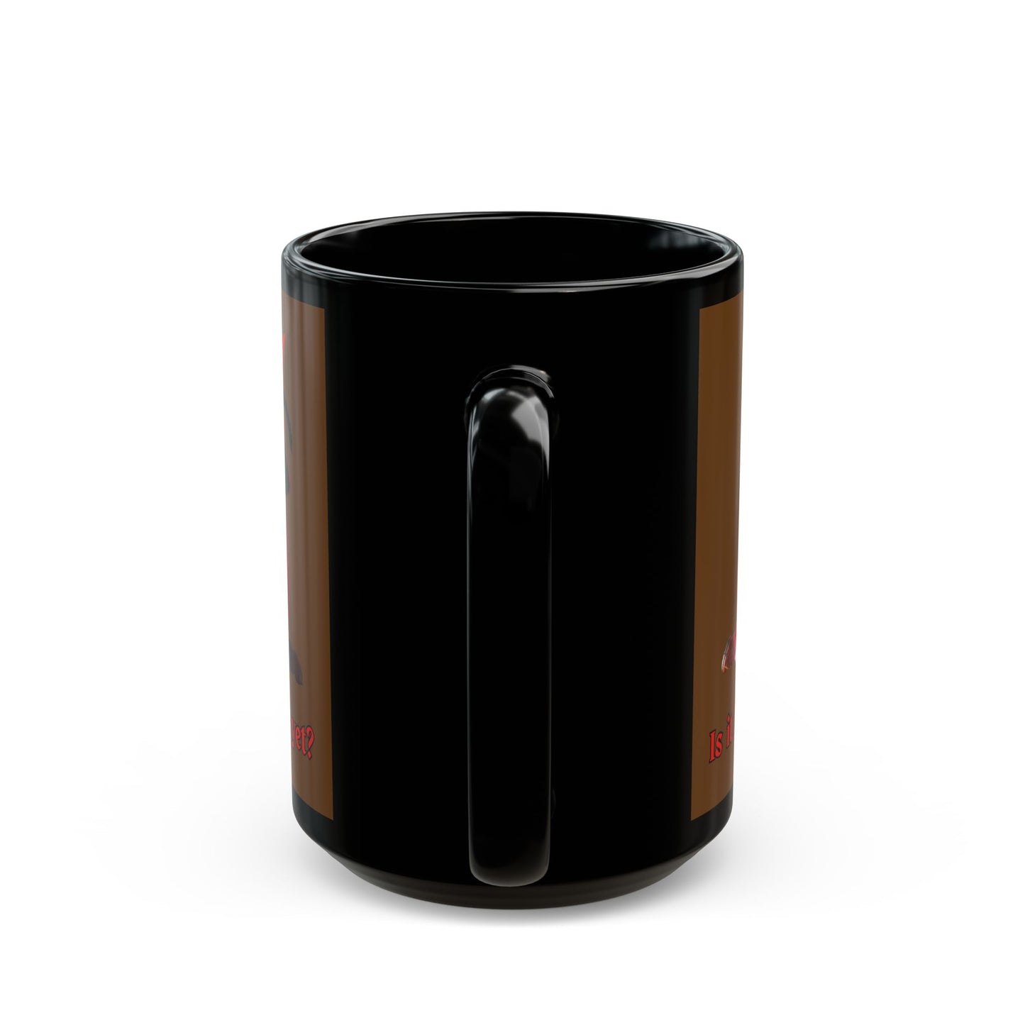 Is it Samhain yet? Brown Mug by CreepyCrafts.boo