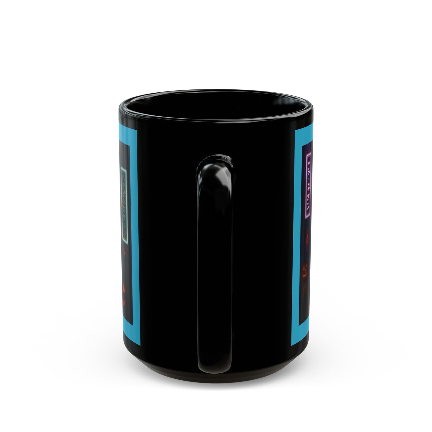 Hethyr Neon Turquoise Mug by CreepyCrafts.boo
