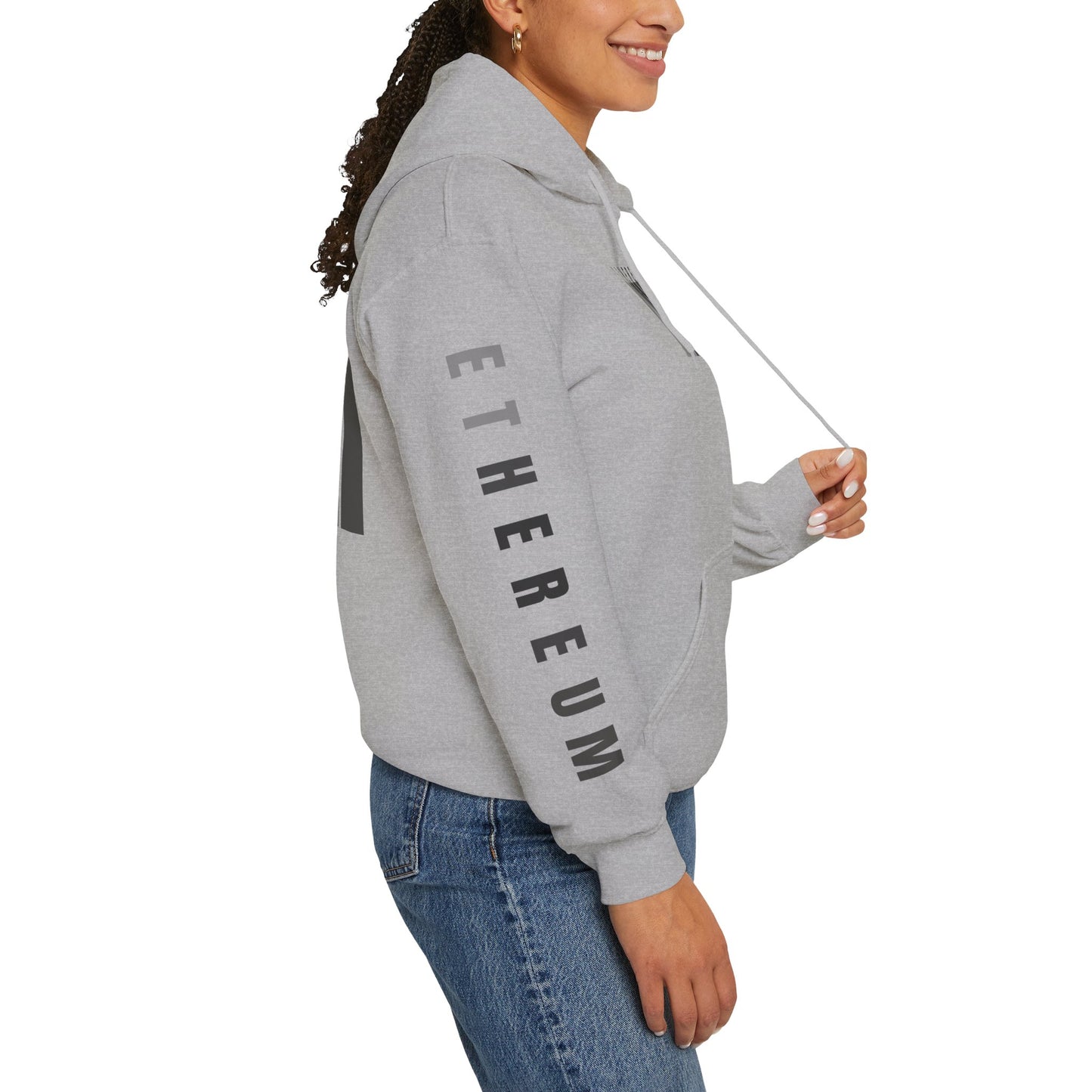 Ethereum (ETH) Hoodie Unisex Heavy Blend™ Hooded Sweatshirt by cypherpunkgear.com