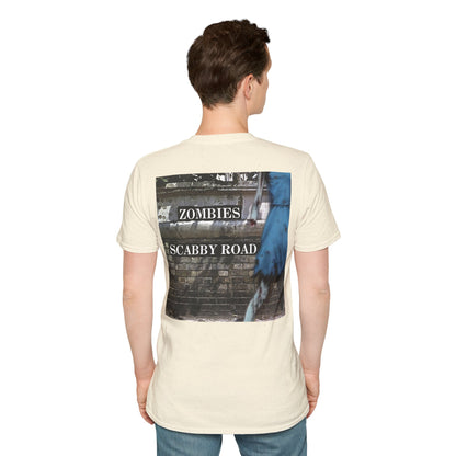 2-sided, Scabby Road Light colors Unisex T-Shirt by CreepyCrafts.boo