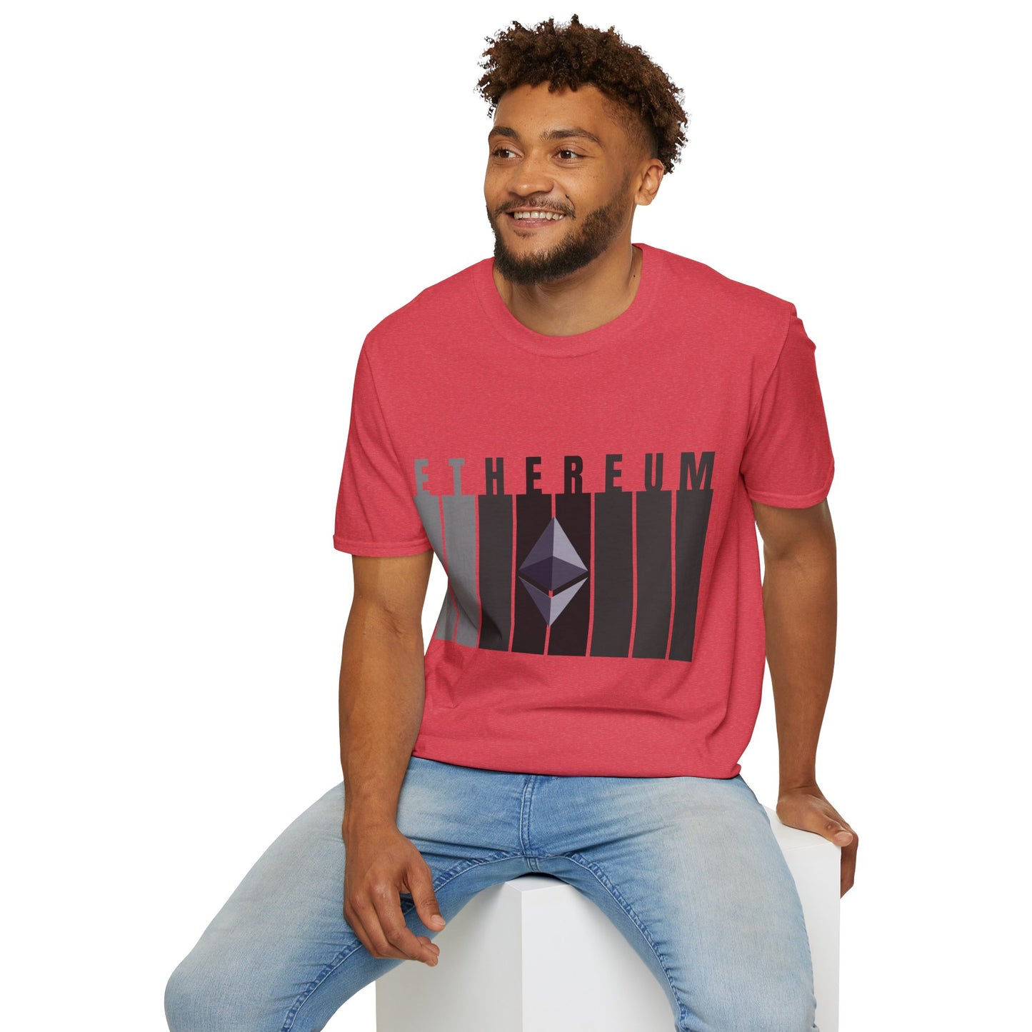 Ethereum (ETH) LTcolors Unisex T-Shirt by cypherpunkgear.com