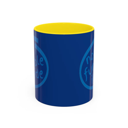 Non-Fungible Inside Dark Blue Accent Mug by cypherpunkgear.com