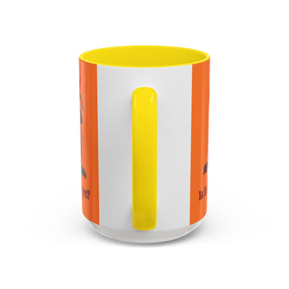 Is it Samhain yet? Orange Accent Mug by CreepyCrafts.boo