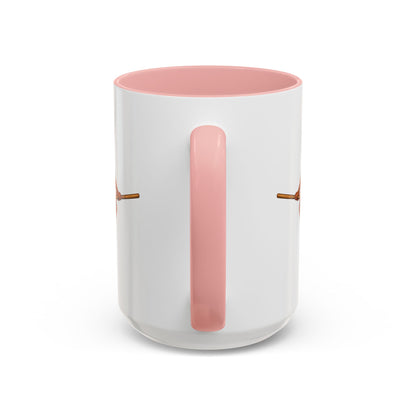 Velvet Vex White Accent Mug by CreepyCrafts.boo