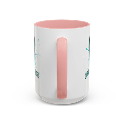 HYPE Drip White Accent Mug by cypherpunkgear.com