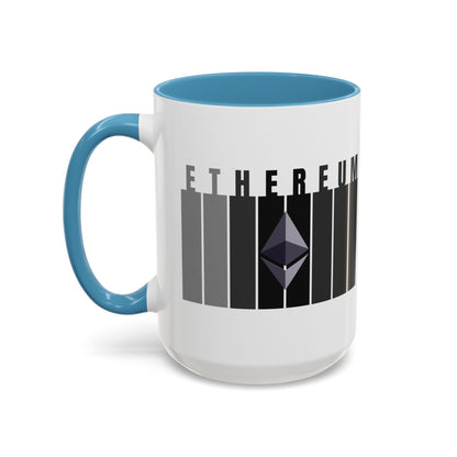 Ethereum (ETH) Accent Mug by cypherpunkgear.com