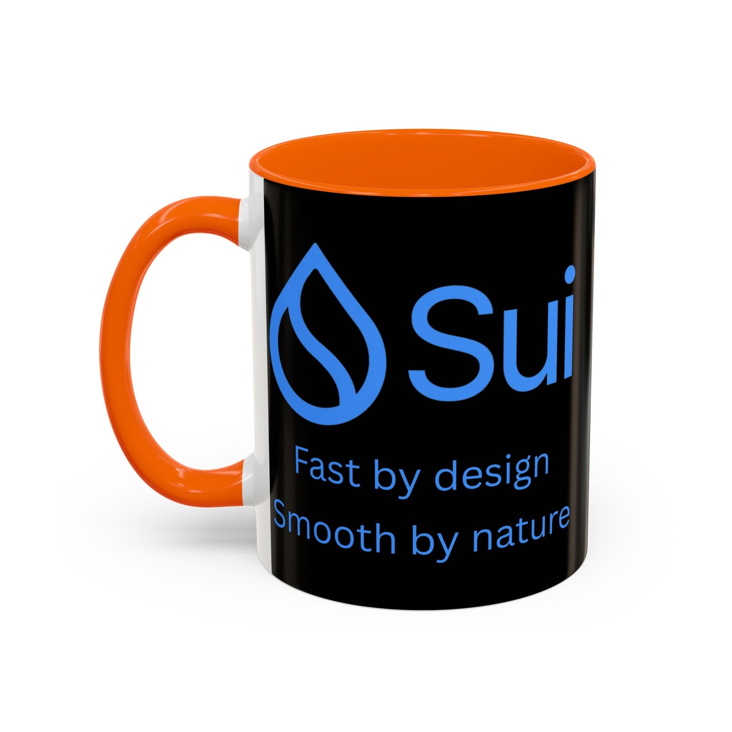 SUI Black Accent Mug by cypherpunkgear.com
