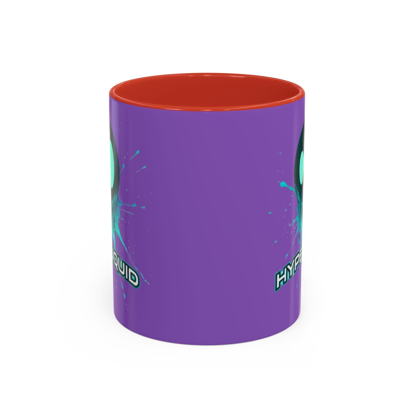 HYPE Drip Light Purple Accent Mug by cypherpunkgear.com