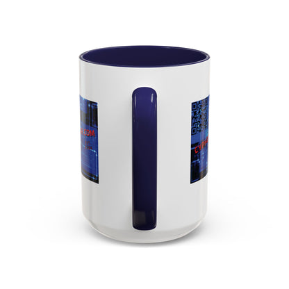 Cypherpunkgear.com logo Accent Mug by cypherpunkgear.com