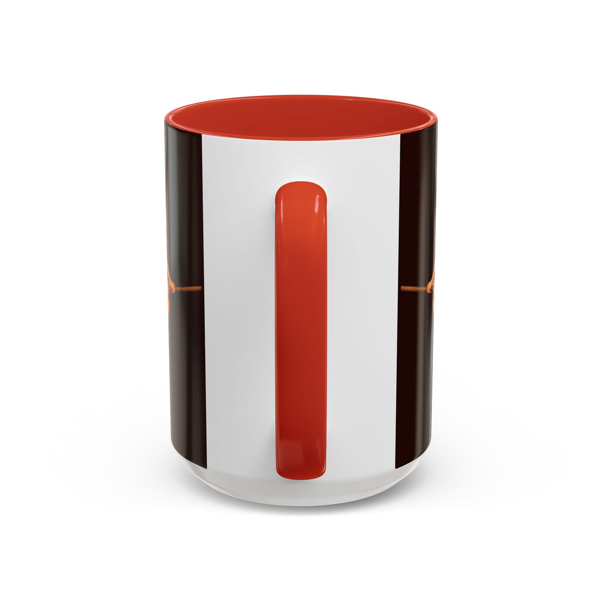 Hazel Hex Brown Accent Mug by CreepyCrafts.boo