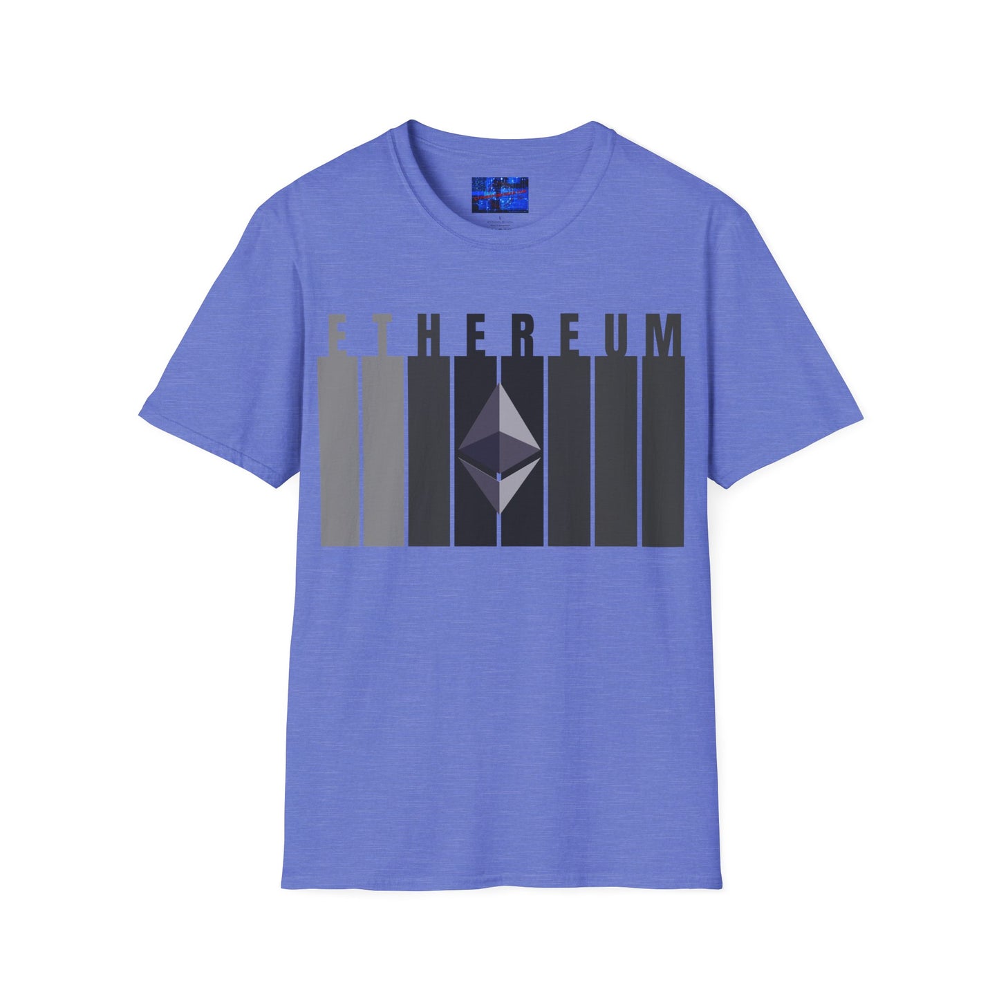 Ethereum (ETH) Light colors Unisex T-Shirt by cypherpunkgear.com