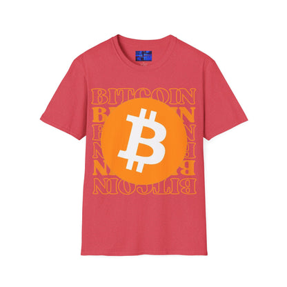 Bitcoin Bitcoin Bitcoin (BTC) Light colors Unisex T-Shirt by cypherpunkgear.com