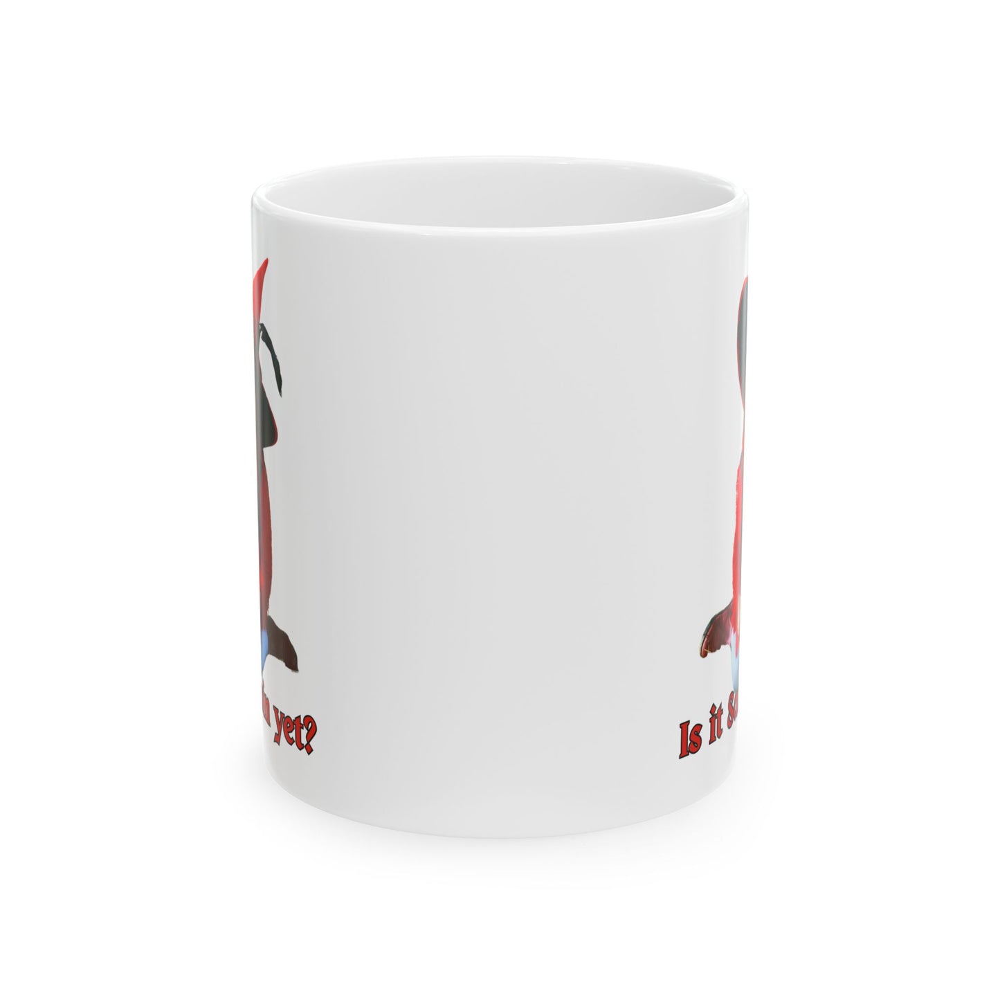 Is it Samhain yet? White Mug by CreepyCrafts.boo