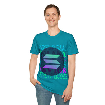 Solana Solana Solana (SOL) DKcolors Unisex T-Shirt by cypherpunkgear