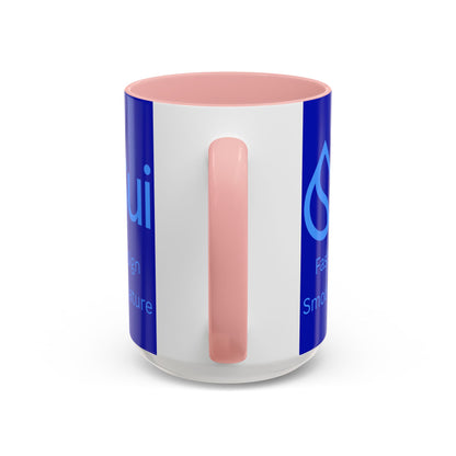 SUI Dark Blue Accent Mug by cypherpunkgear.com