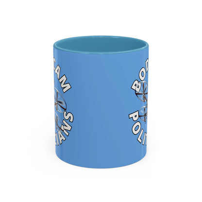 Bodycam the Politicians Drone Light Blue Accent Mug by cypherpunkgear.com