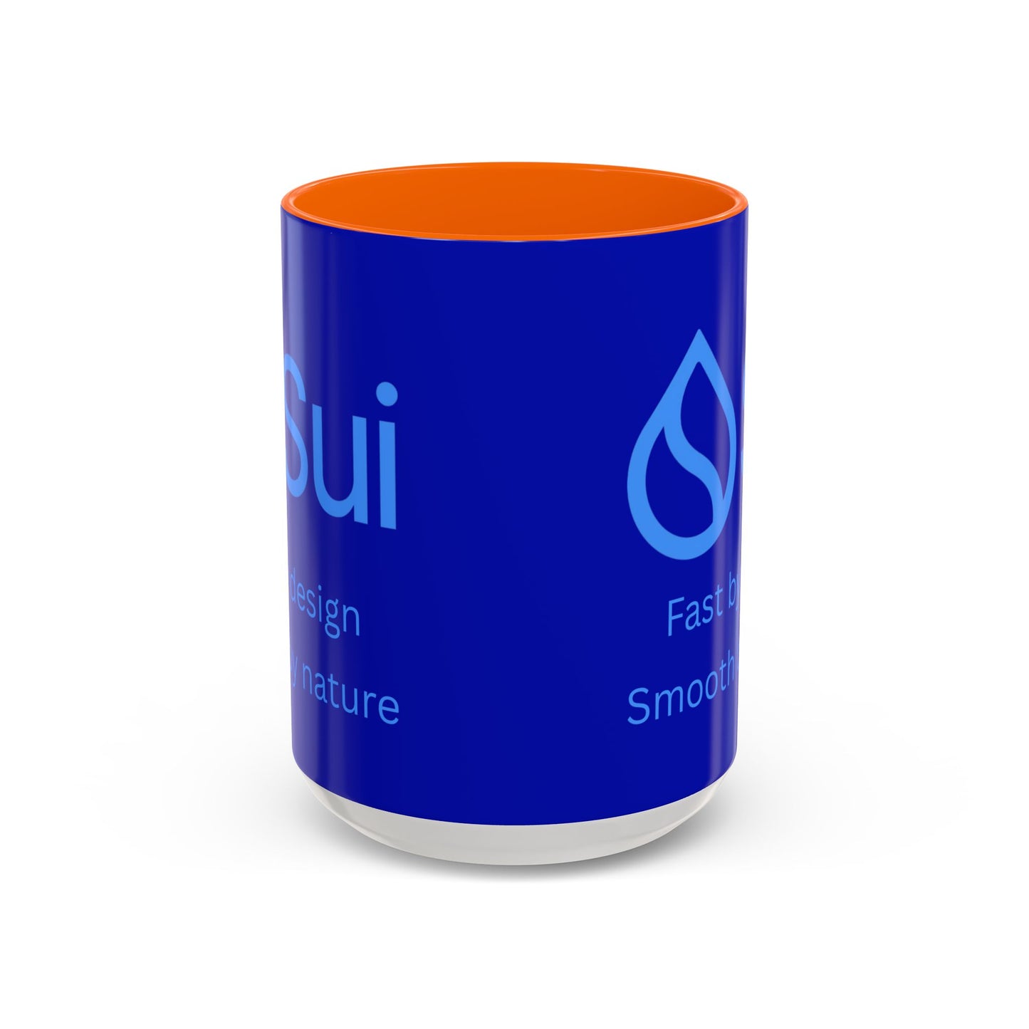 SUI Dark Blue Accent Mug by cypherpunkgear.com
