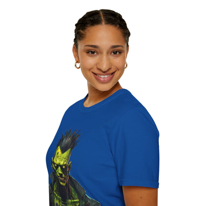 Frankenpunk DKcolors Unisex T-Shirt by CreepyCrafts.boo