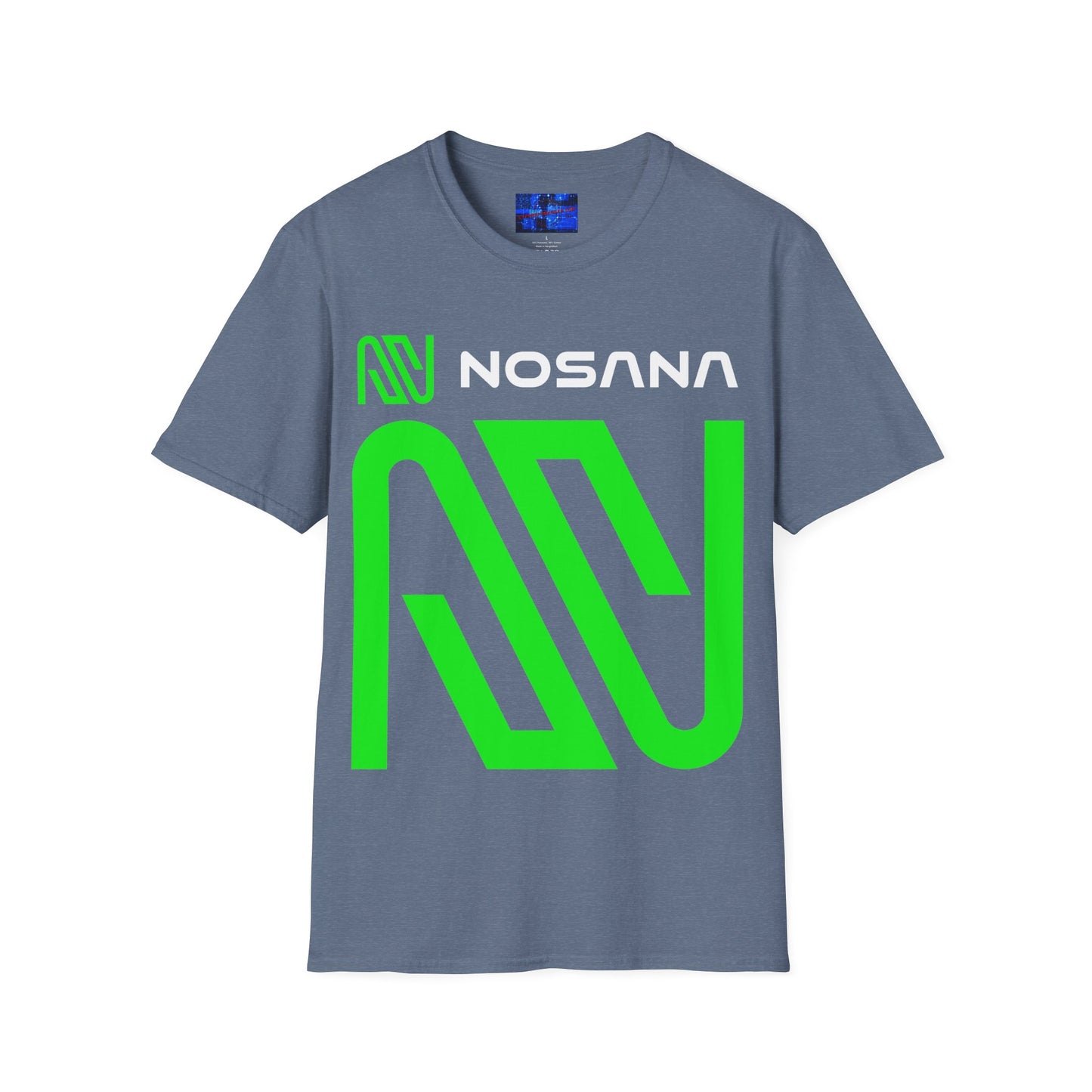 Nosana (NOS) Dark colors Unisex T-Shirt by cypherpunkgear.com