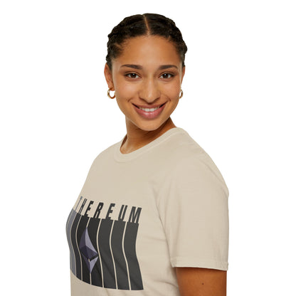 Ethereum (ETH) LTcolors Unisex T-Shirt by cypherpunkgear.com