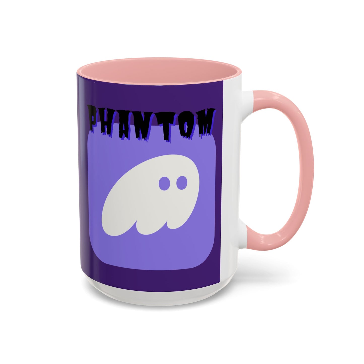 Phantom Hot Wallet Purple Accent Mug by cypherpunkgear.com