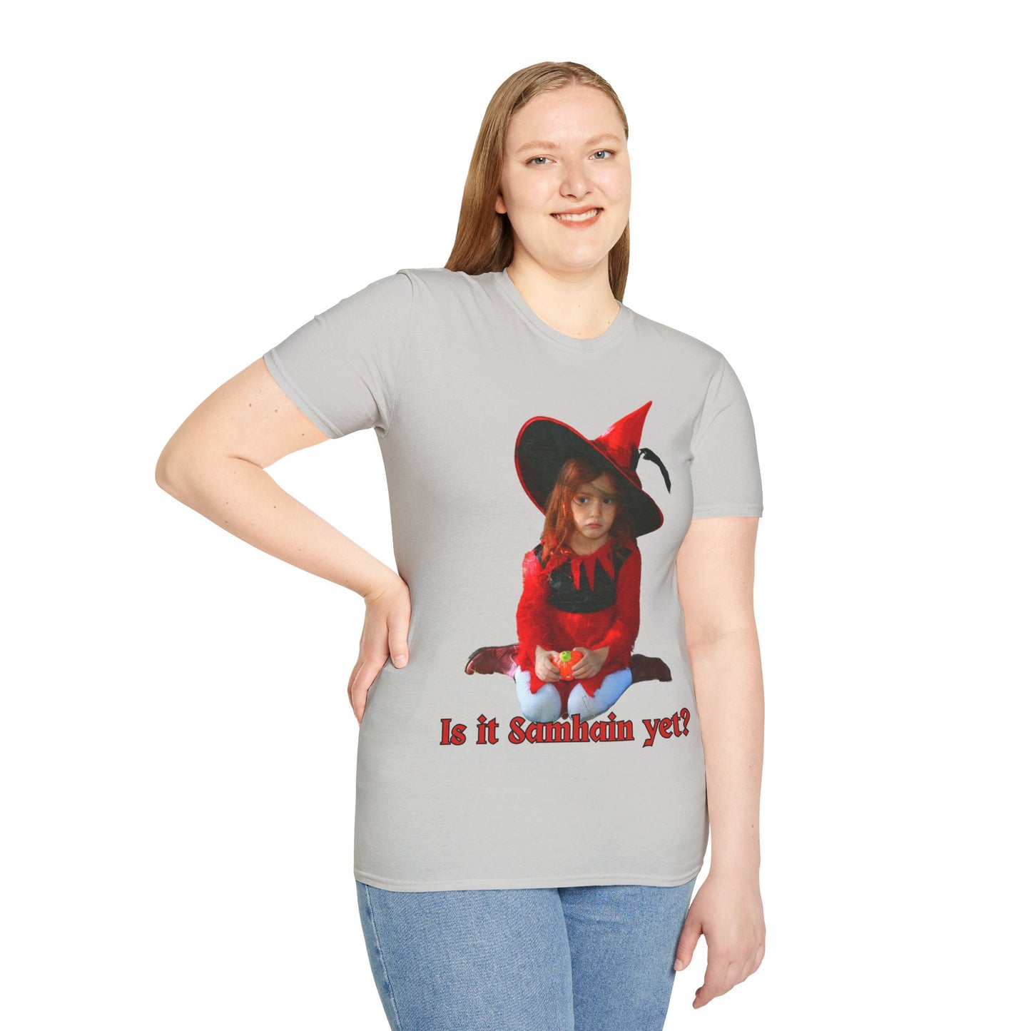 Is it Samhain yet? LTcolors Unisex T-Shirt by CreepyCrafts.boo
