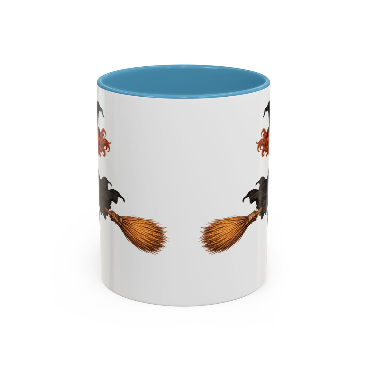 Hazel Hex White Accent Mug by CreepyCrafts.boo