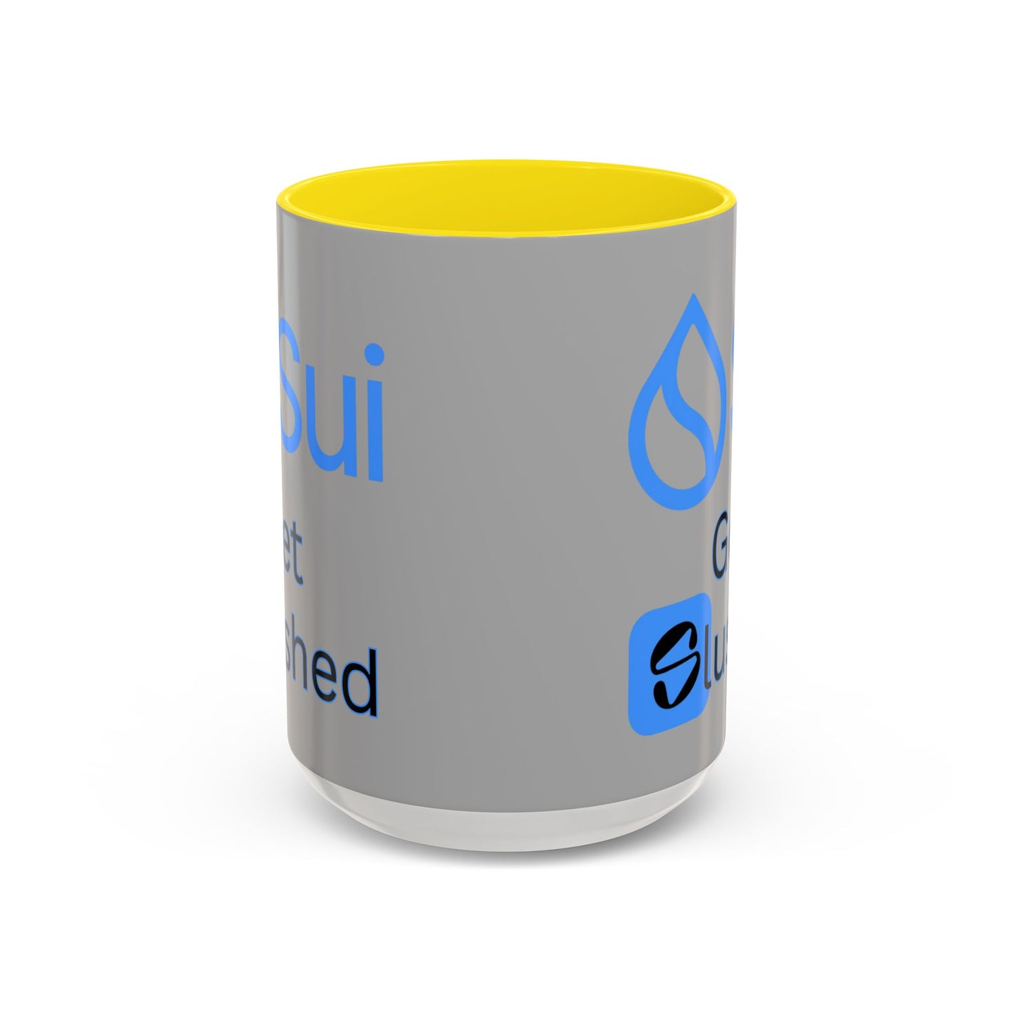 Sui: Get Slushed Grey Accent Mug by cypherpunkgear.com