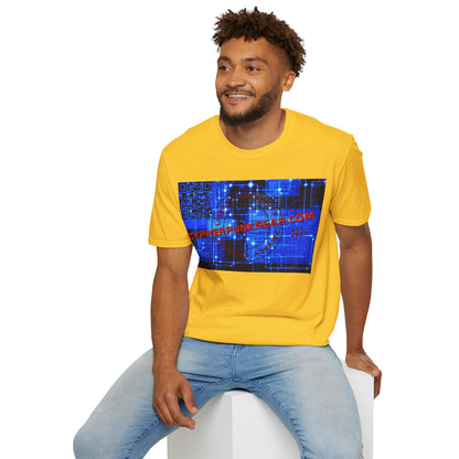 Cypherpunkgear.com logo Light colors Unisex T-Shirt by cypherpunkgear.com