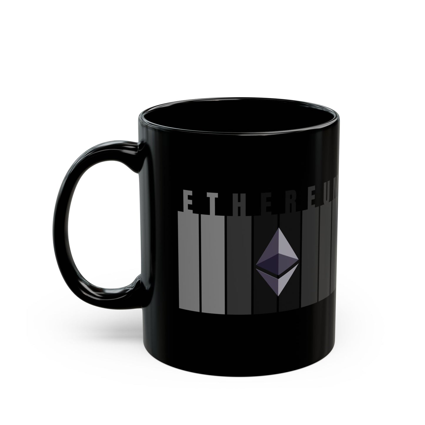 Ethereum (ETH) Black Mug by cypherpunkgear.com