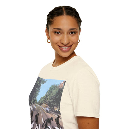 2-sided, Scabby Road Light colors Unisex T-Shirt by CreepyCrafts.boo