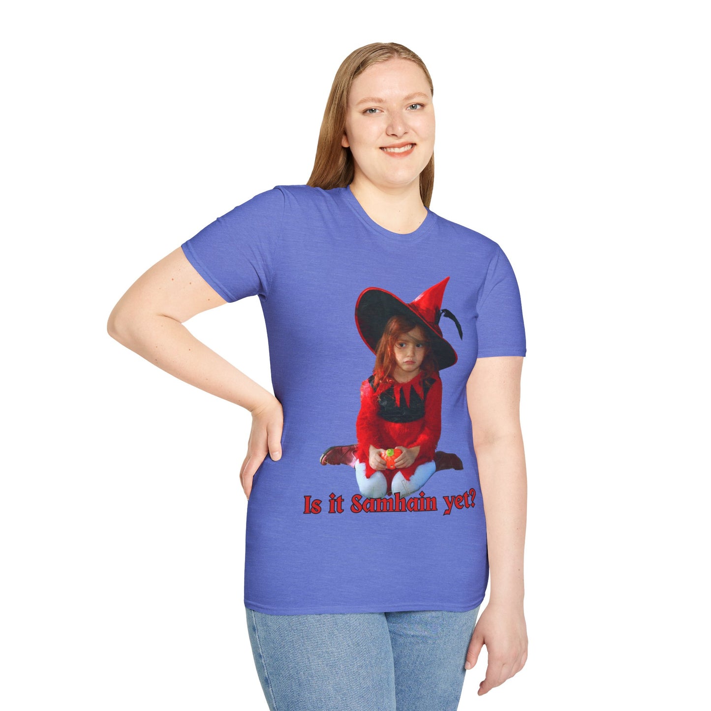 Is it Samhain yet? LTcolors Unisex T-Shirt by CreepyCrafts.boo