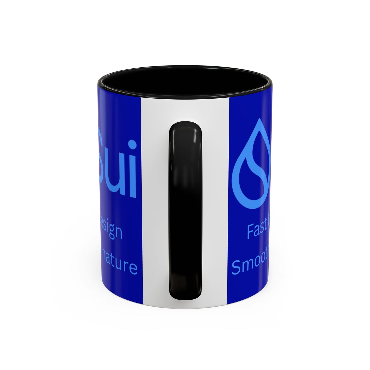 SUI Dark Blue Accent Mug by cypherpunkgear.com