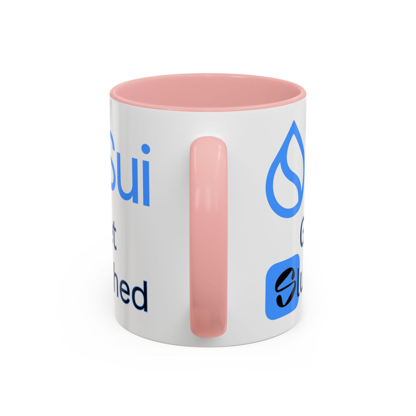 Sui: Get Slushed White Accent Mug by cypherpunkgear.com