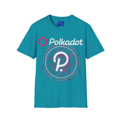 Polkadot (DOT) DKcolors Unisex T-Shirt by cypherpunkgear