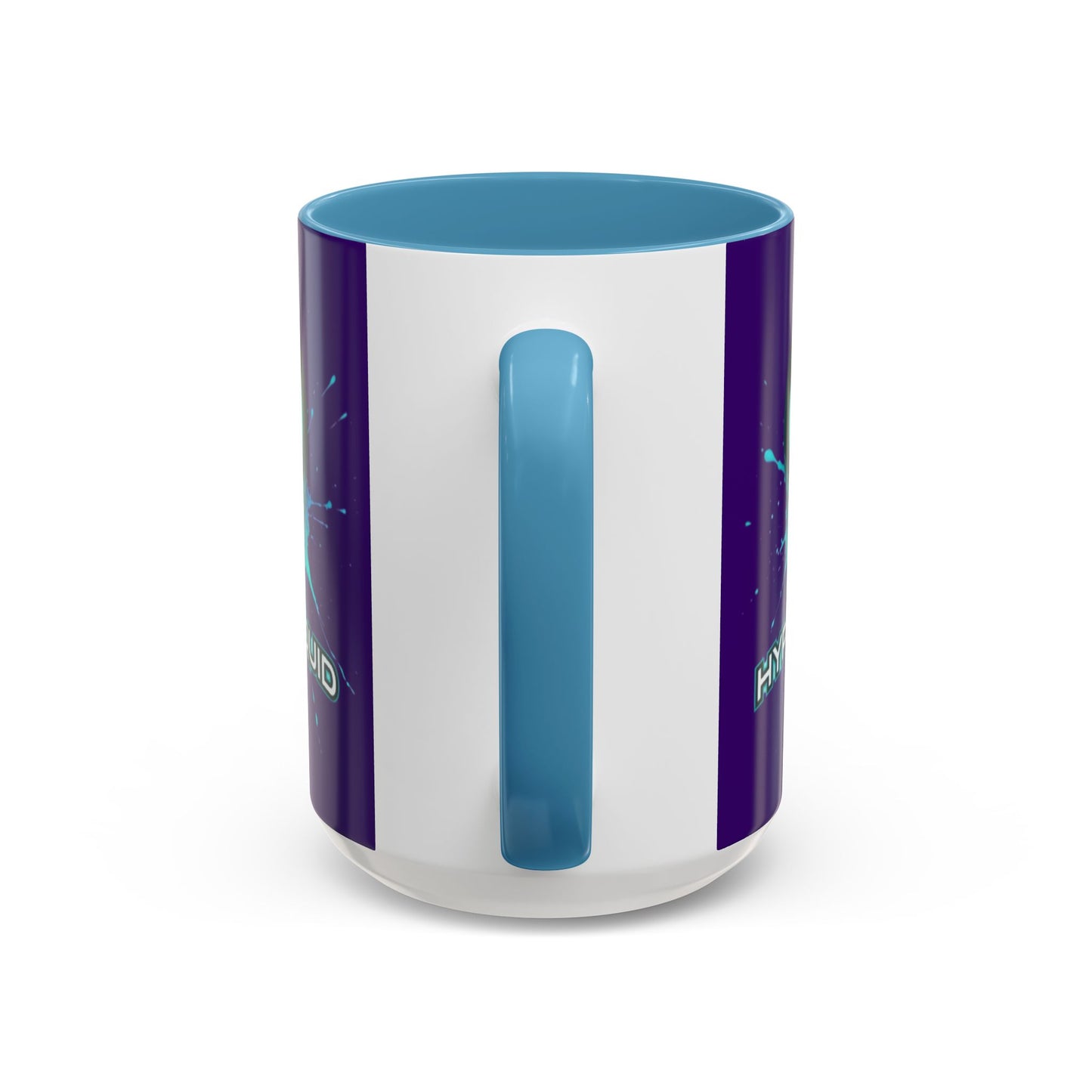 HYPE Drip Dark Purple Accent Mug by cypherpunkgear.com