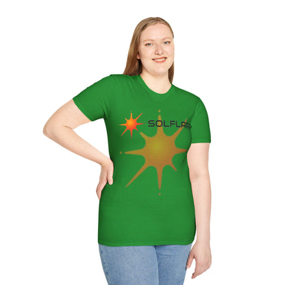 Solflare Light colors Unisex T-Shirt by cypherpunkgear.com