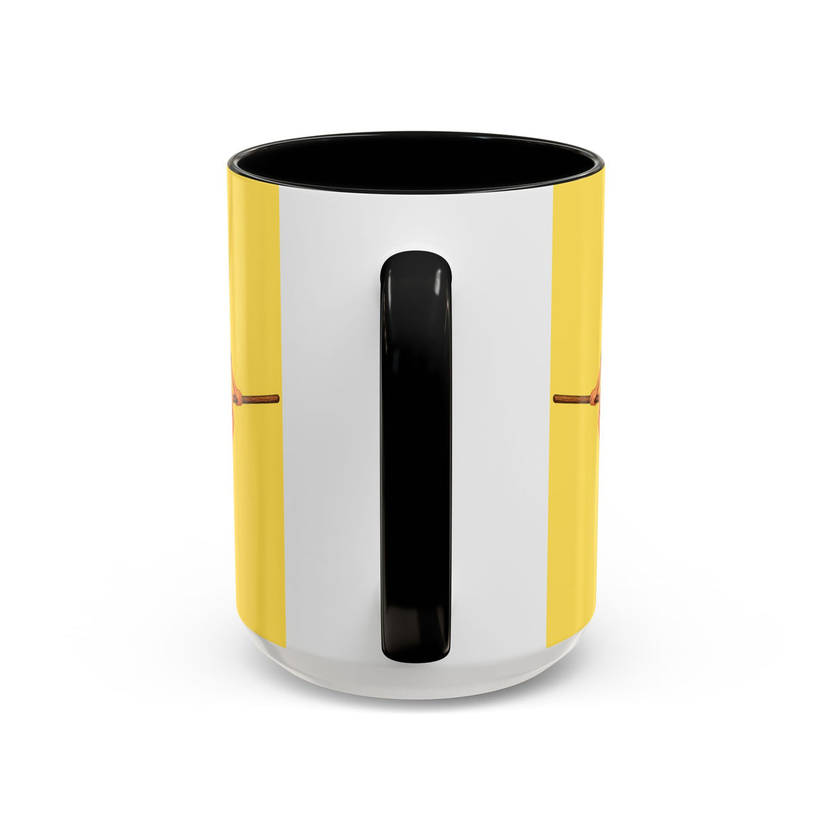 Hazel Hex Yellow Accent Mug by CreepyCrafts.boo
