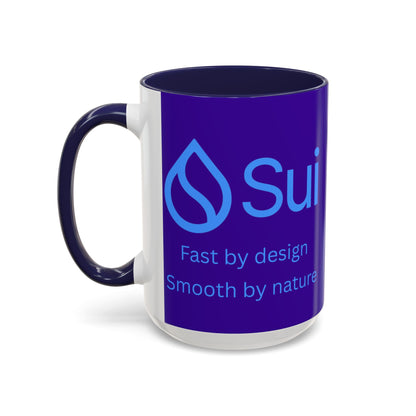 SUI Purple Accent Mug by cypherpunkgear.com