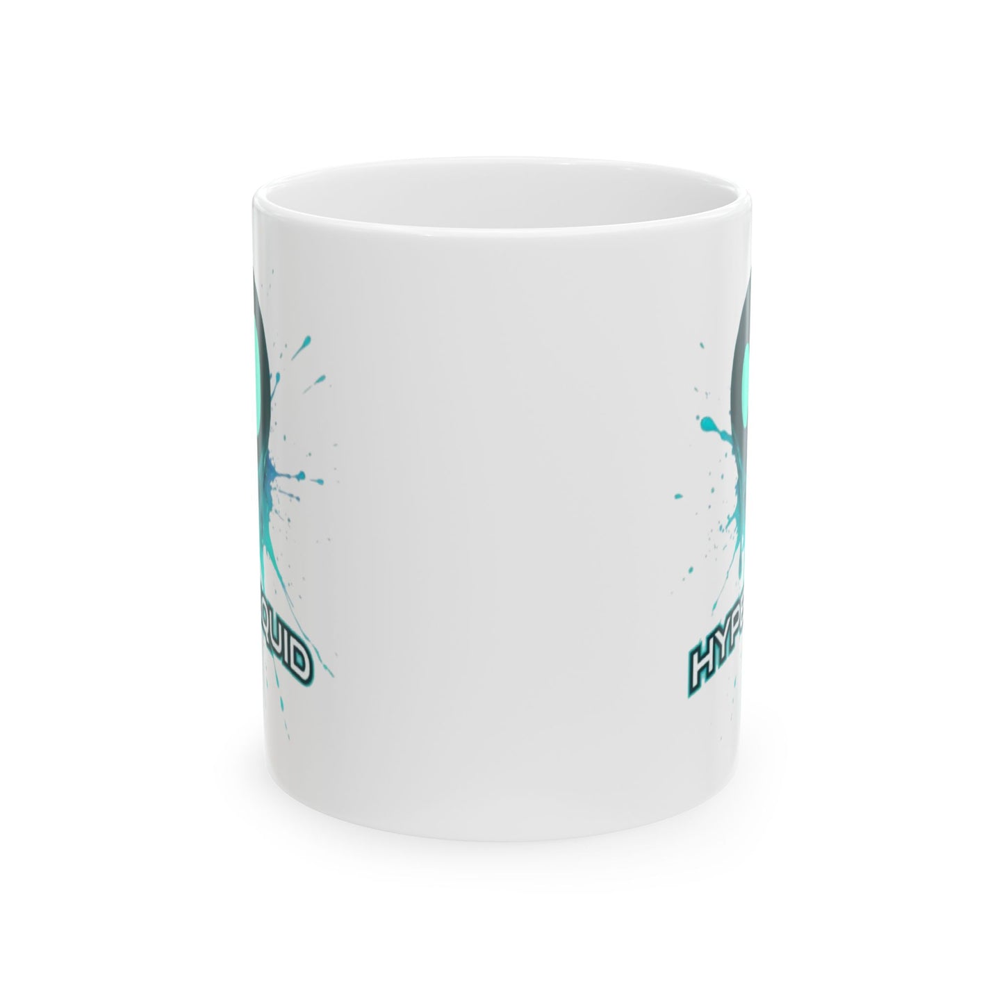 HYPE Drip White Mug by cypherpunkgear.com