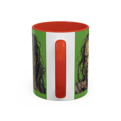 Rose Rottingham Has Risen Accent Mug by cypherpunkgear