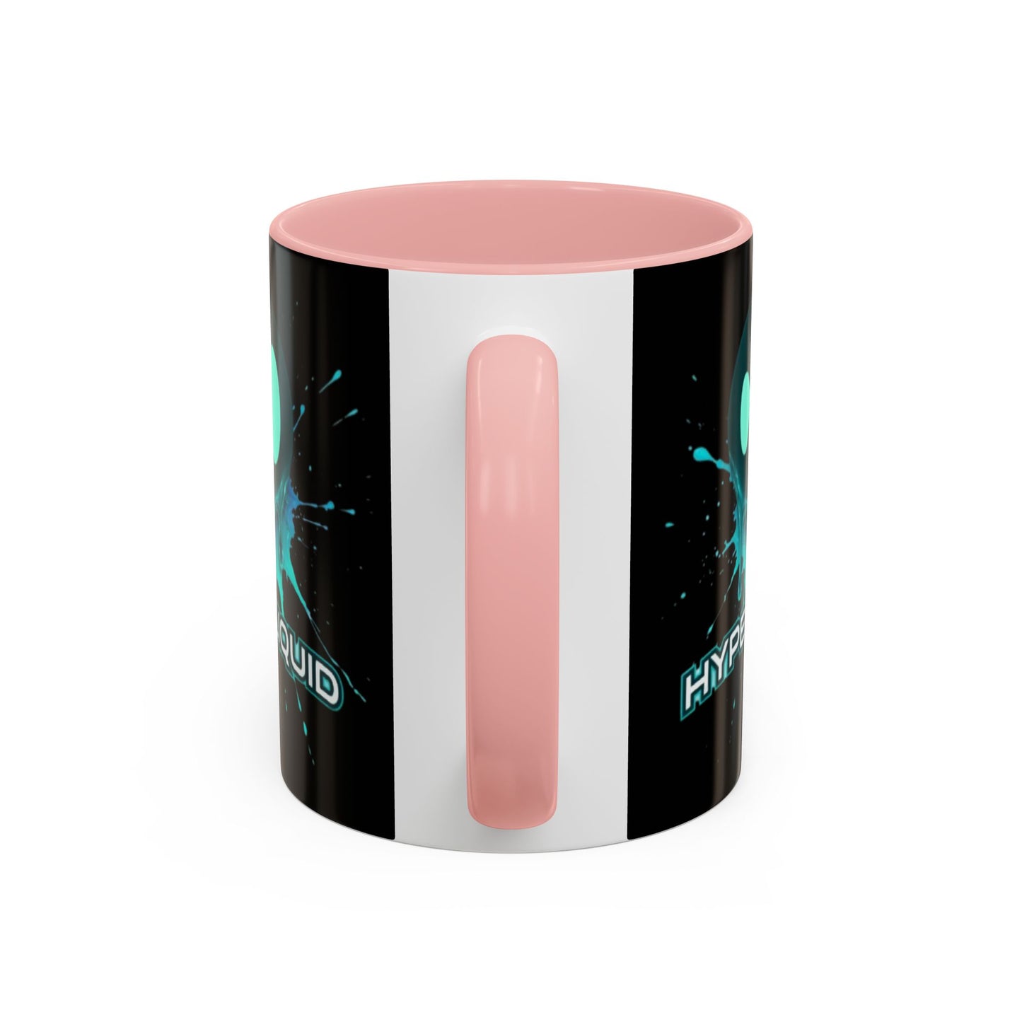 HYPE Drip Black Accent Mug by cypherpunkgear.com