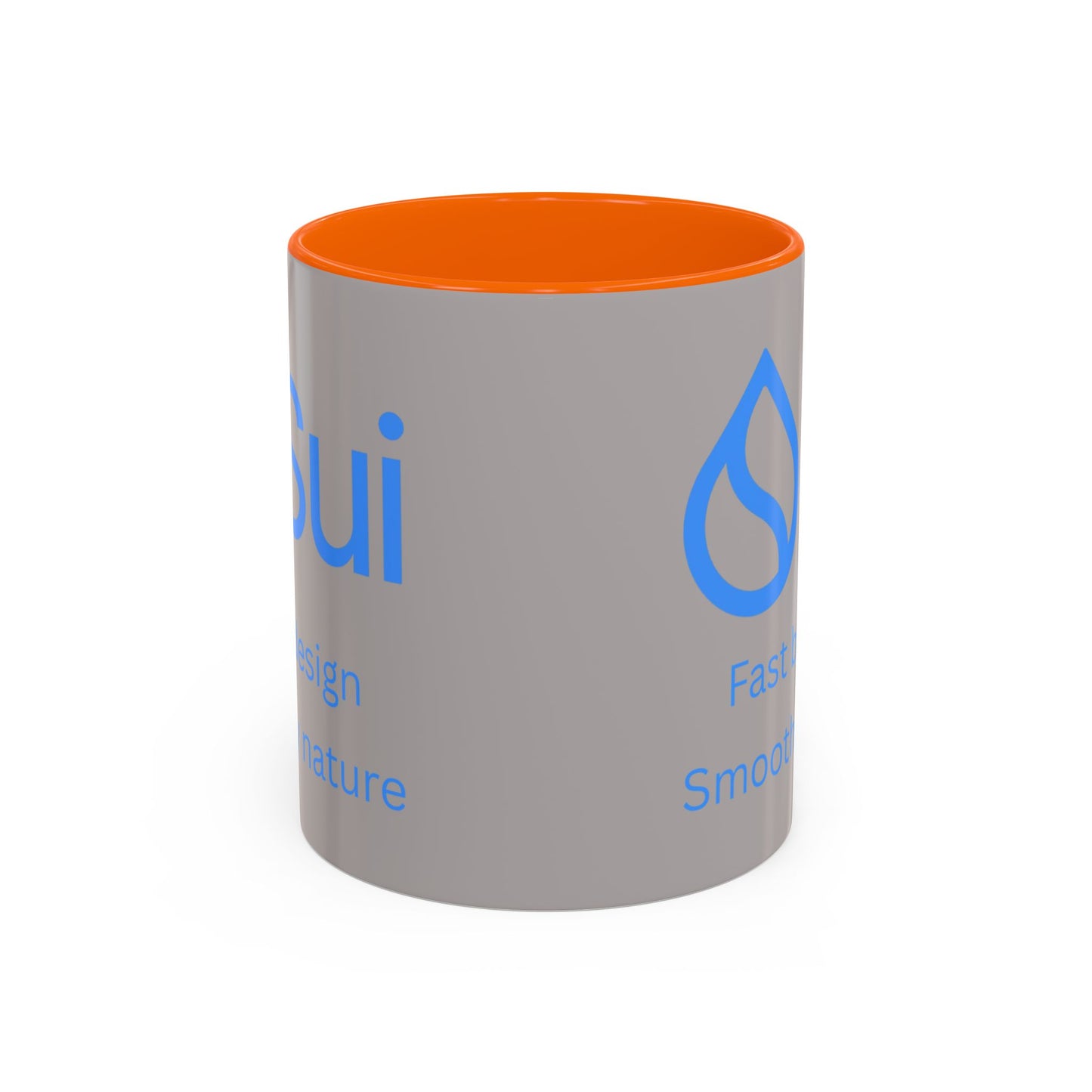 SUI Grey Accent Mug by cypherpunkgear.com