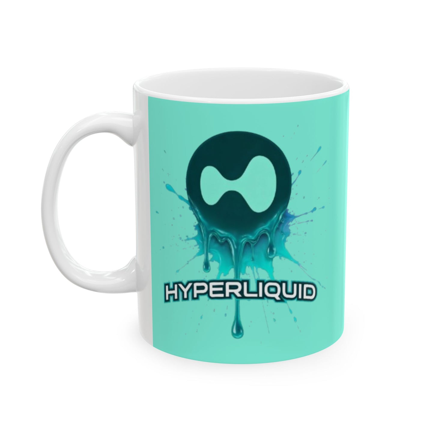 HYPE Drip Light Hyperliquid Mug by cypherpunkgear.com