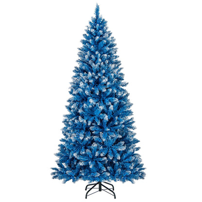 6/7/8/9 FT Artificial Christmas Tree with 767 Snowy Branch Tips